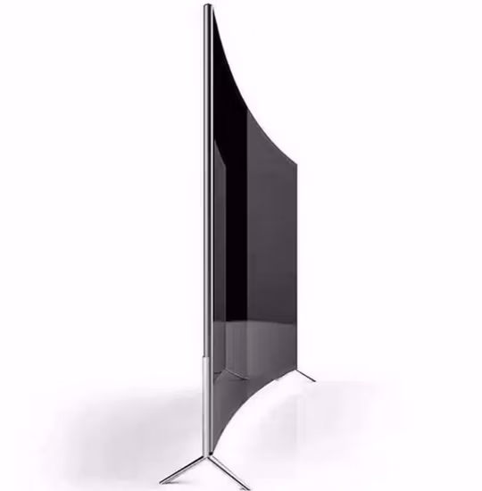 TV LED inteligente de 60 pulgadas con pantalla curva y pantalla recta y alta resistencia a golpes fuertes