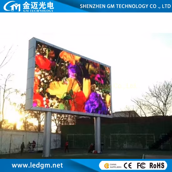 Panel de TV LED P6 P8 de pared de vídeo a todo color para exteriores